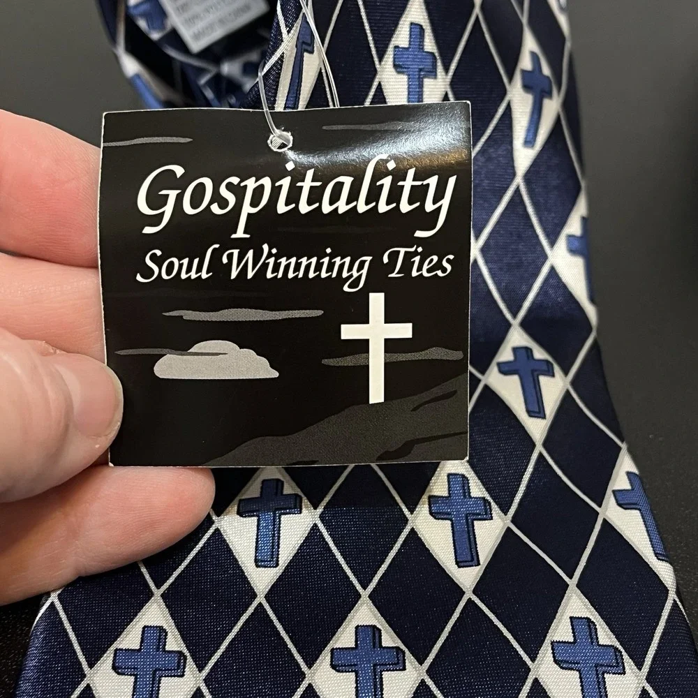 Larson Bible Book Silk Tie 56